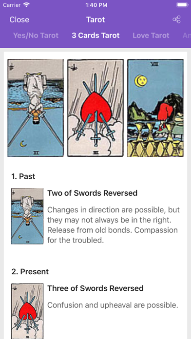 Tarot Cards Reading. screenshot 3