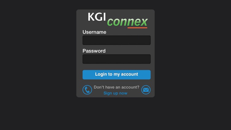 KGI Connex CN for iPhone