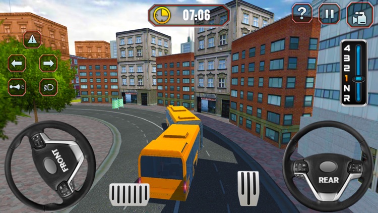 Smart Bus Driving Academy Game screenshot-4