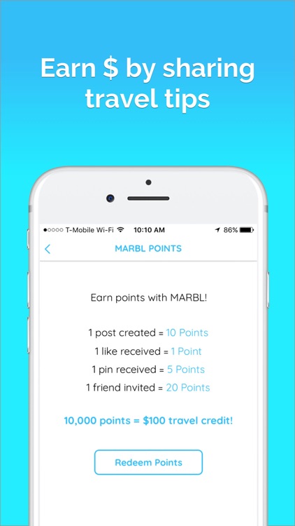 MARBL- Millennial Trip Planner screenshot-3