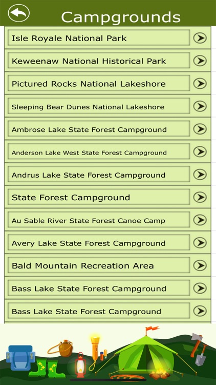 Michigan Campgrounds & Trails screenshot-3