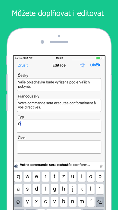 How to cancel & delete Francouzsko-český slovník from iphone & ipad 3