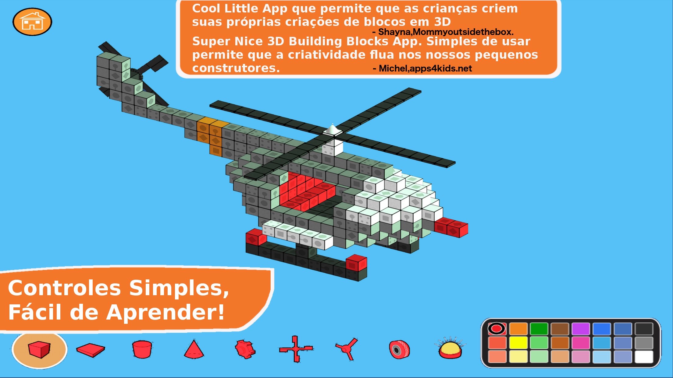 Screenshot do app Blox 3D