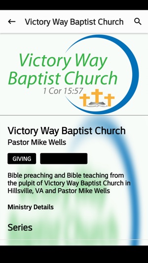 Victory Way Baptist Church(圖2)-速報App