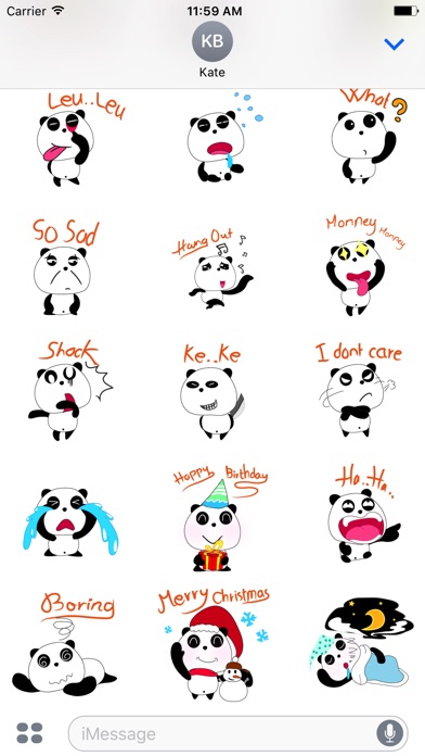 Popo emoji sticker screenshot 3