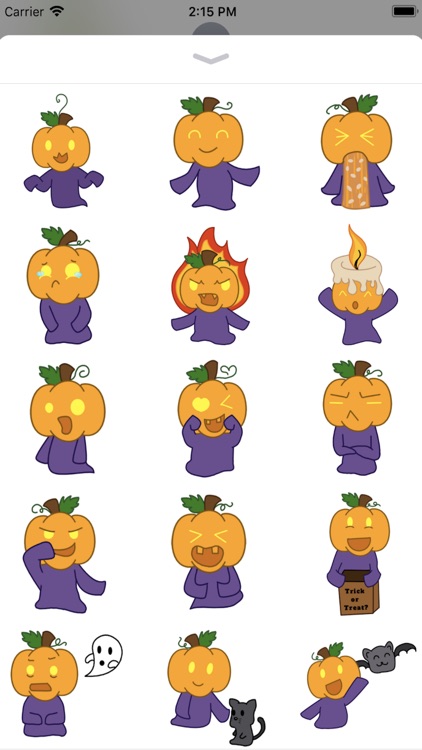 Cute Pumpkin Patch Stickers