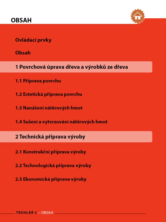 Truhlář 3. ročník