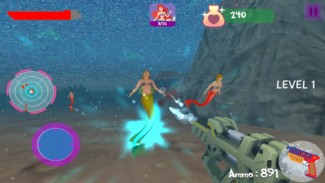 Mermaid Rescue Underwater 3D(圖4)-速報App