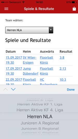 Floorball Köniz(圖5)-速報App