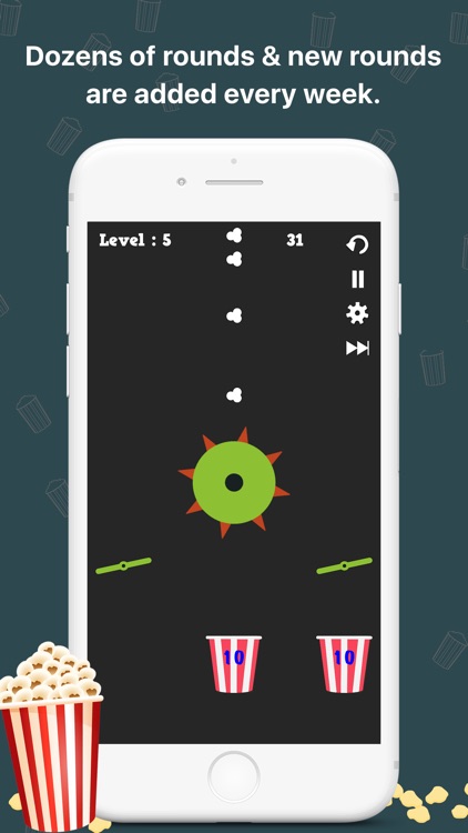 Popcorn fill: A physics puzzle screenshot-5