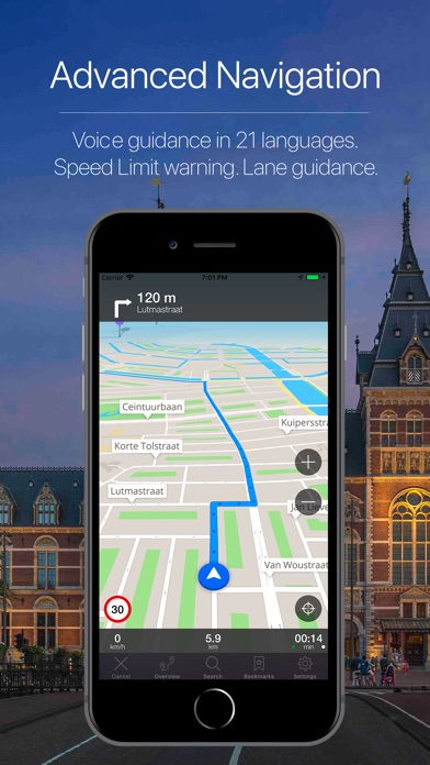Netherlands Offline Navigation screenshot 4