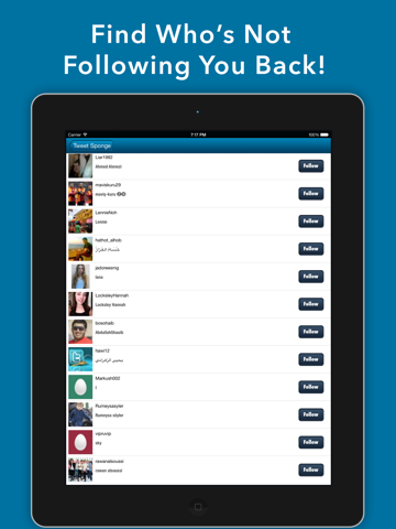 Tweet Sponge Pro- Who UnFollow - náhled
