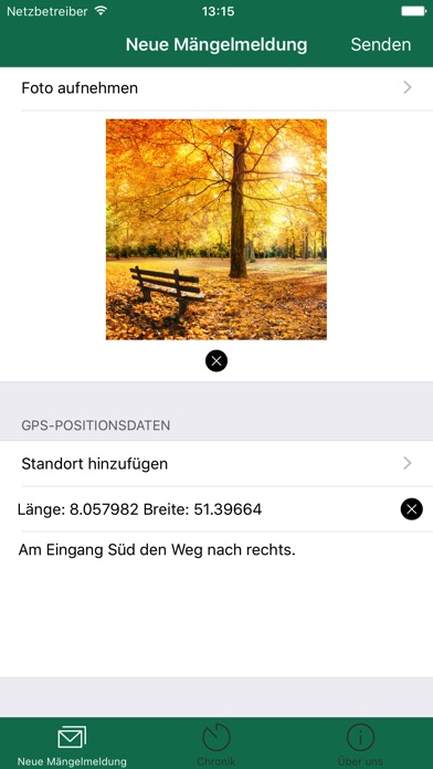 Melde-App Arnsberg screenshot 3