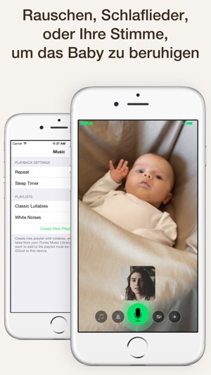 Babyphone Apps für Iphone oder Ipad