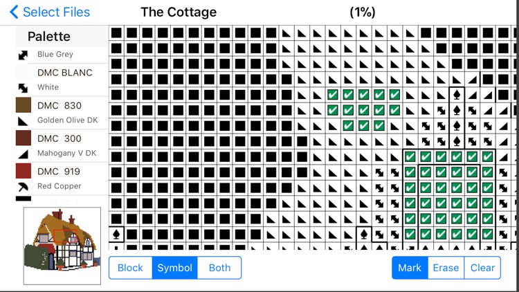 Cross Stitch Markup