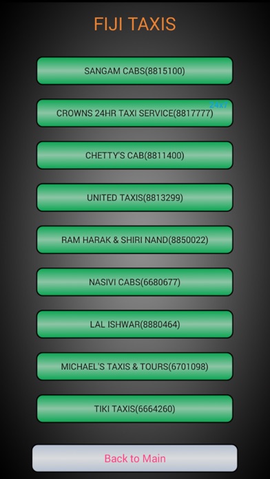 Fiji Taxis screenshot 3