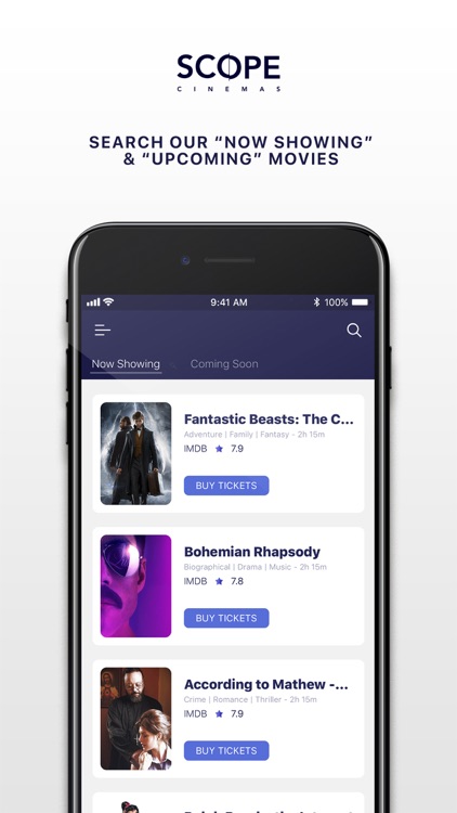 Scope Cinemas - Buy Tickets