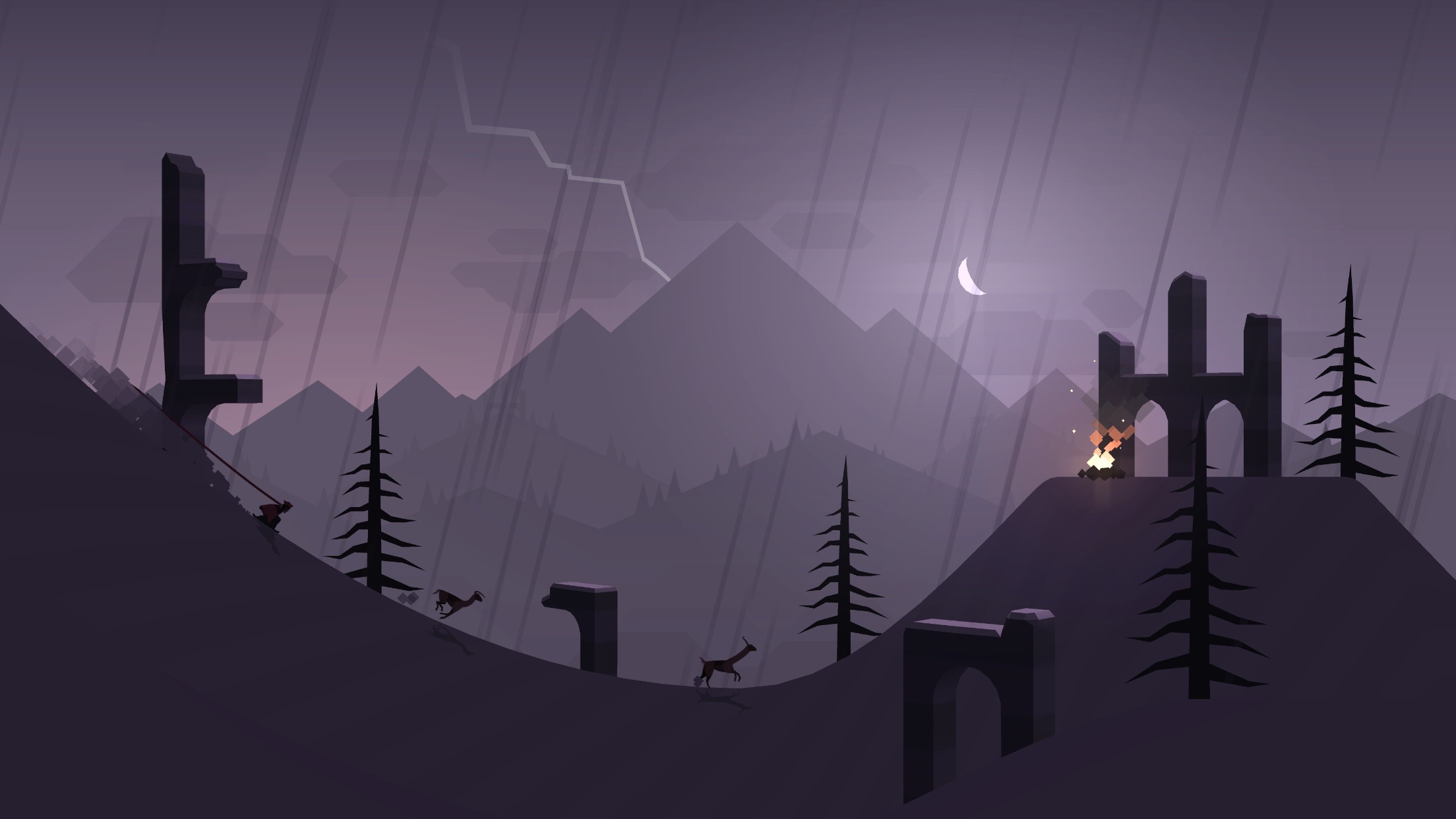 Screenshot do app Alto's Adventure