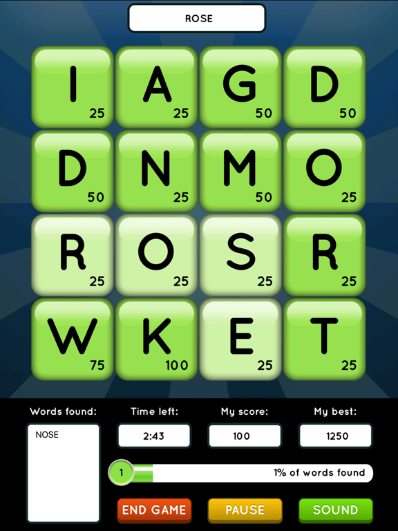 Word Seek HD | App Price Drops