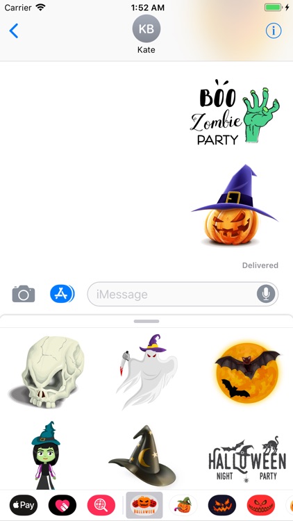 Happy Halloween Prank Sticker