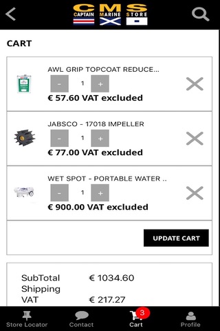 CMS - Captain Marine Store screenshot 4