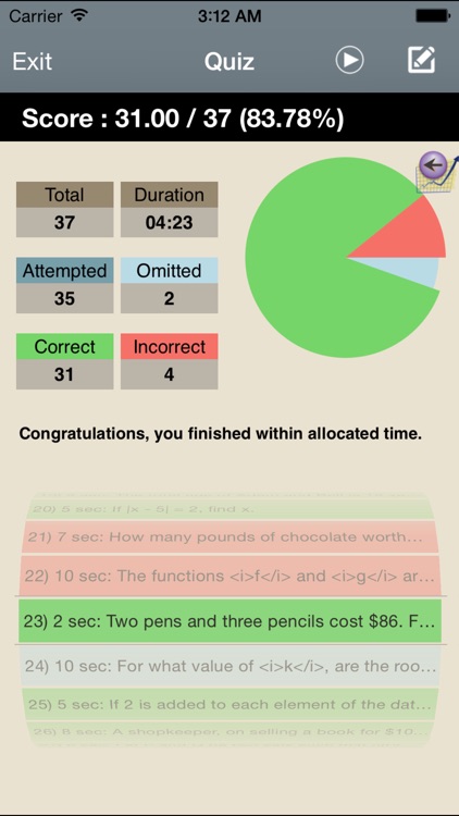 6 SAT Practice Tests (Math) screenshot-4