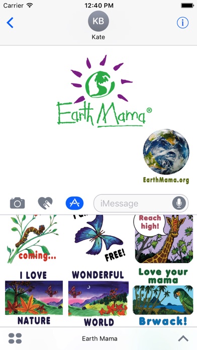 How to cancel & delete Earth Mama® Eco Sticker Fun from iphone & ipad 1