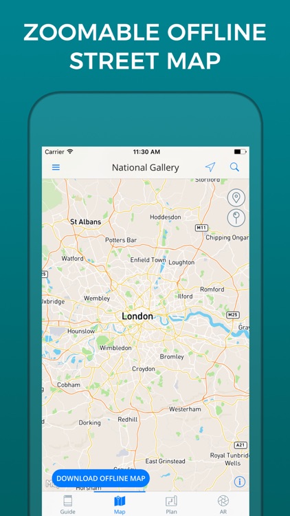 National Gallery London Guide and Maps