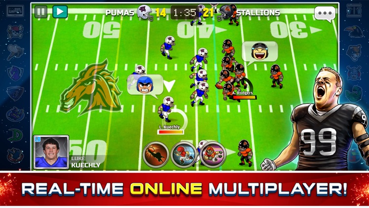 Football Heroes Pro Online - NFL Players Unleashed screenshot-0