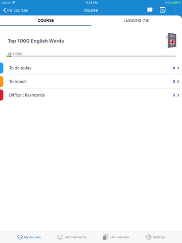 Learn Languages: Voc App Vocab screenshot 2