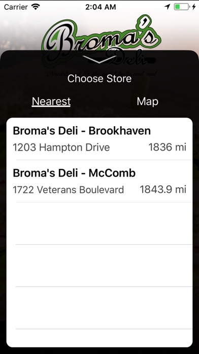 Broma's Deli screenshot 2