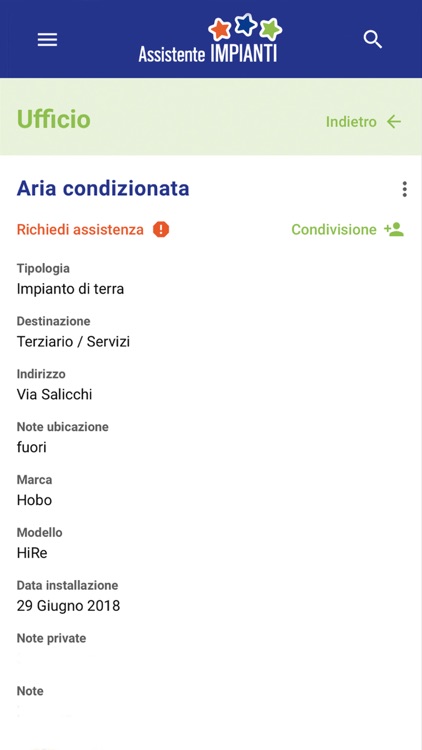 Assistente Impianti