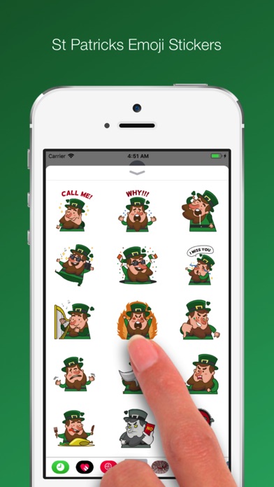St Patricks Emoji screenshot 3