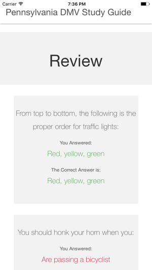 Pennsylvania DMV Study Guide(圖4)-速報App