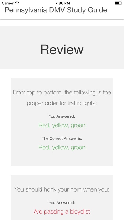 Pennsylvania DMV Study Guide screenshot-3