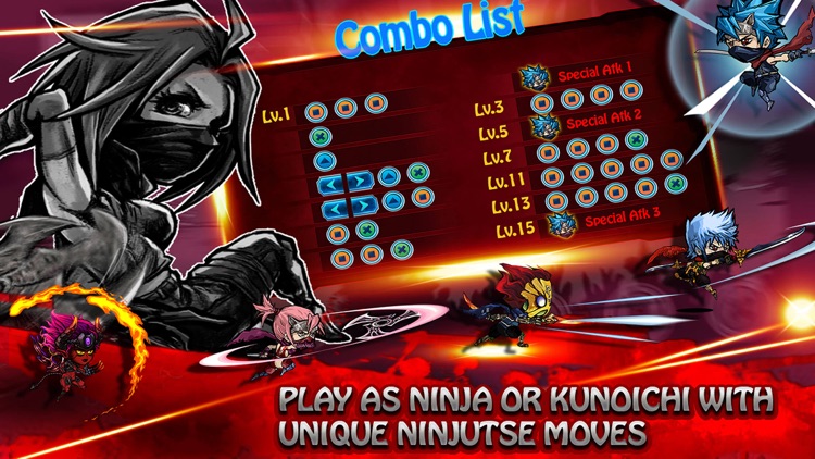 Ninja fight devil & monster screenshot-4