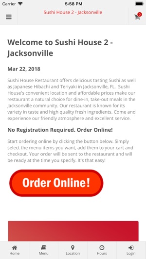 Sushi House 2 Jacksonville(圖1)-速報App