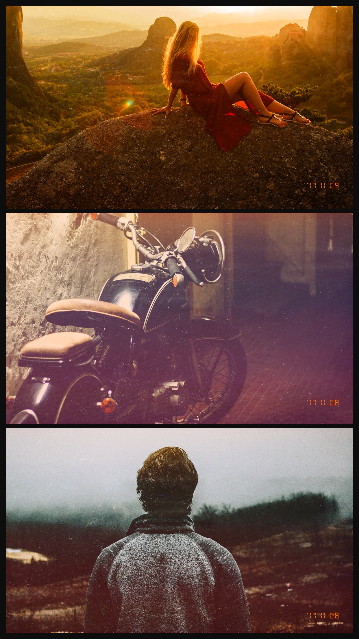 Screenshot do app Goodak - analog retro film cam
