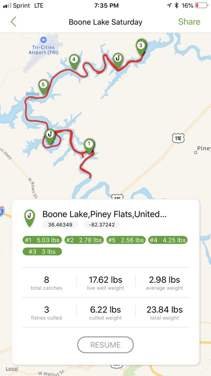 ConnectScale Fishing App screenshot-3