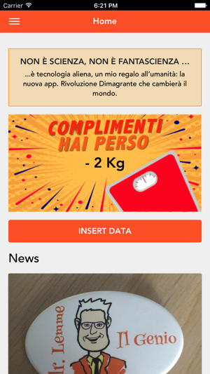 frullati per marchi dimagranti
