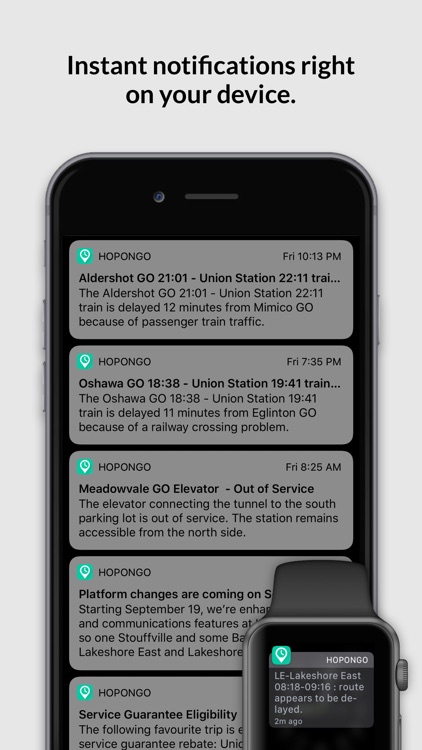 HopOnGo - GO Transit App screenshot-8