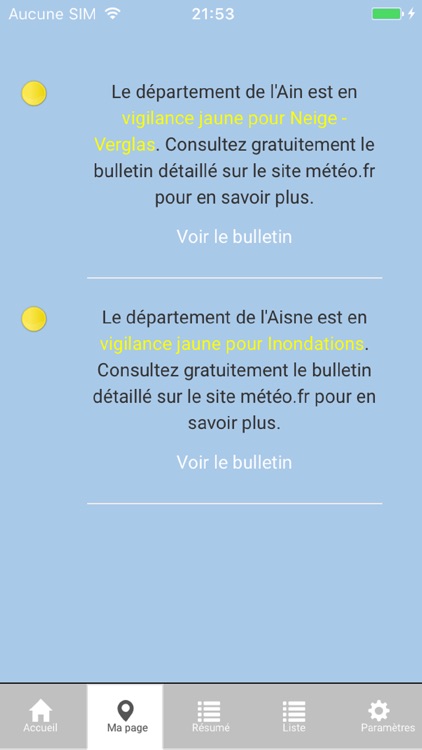 Vigilance Météo