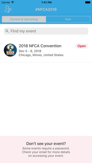 NFCA Convention 2018(圖2)-速報App