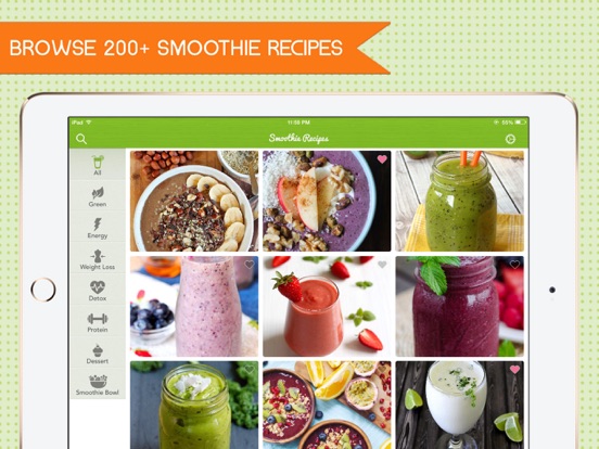 Smoothie Recipes Pro - Get healthy and lose weight with ease screenshot