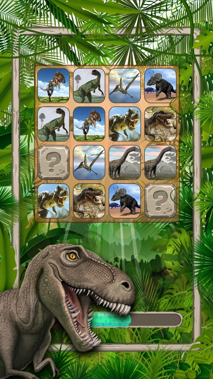 Dinosaurs : Find the Pair Games