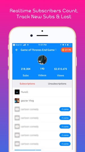 Subscribers tracker for yt sub(圖2)-速報App