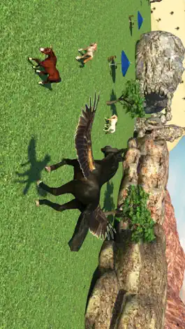 Game screenshot Flying Horse Ride Adventure mod apk