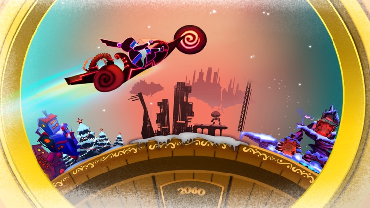 Christmas Run Santa Ride Game screenshot-3