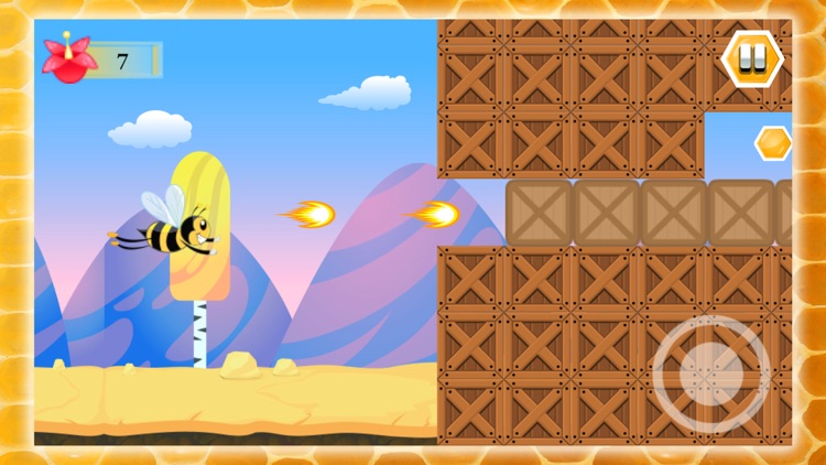 Flying Bee Honey Action Game