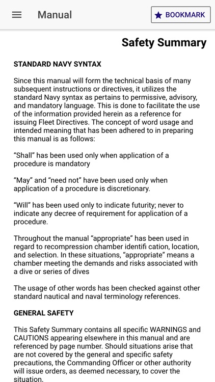 US Navy Dive Manual/Calculator screenshot-4